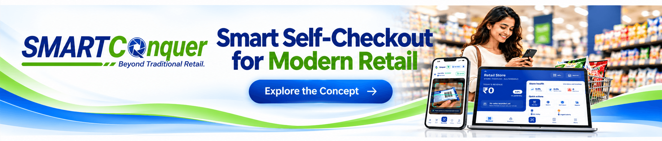 Smart Conquer - Smart Self-Checkout for Modern Retail
